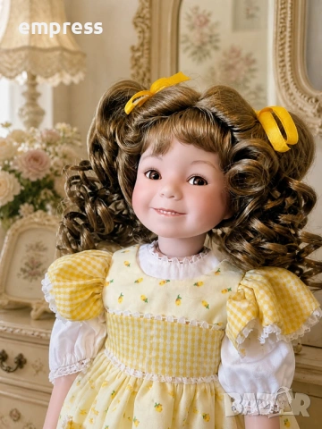 Порцеланова кукла Dianna Effner Sunshine And Lollipops , снимка 4 - Колекции - 54410890