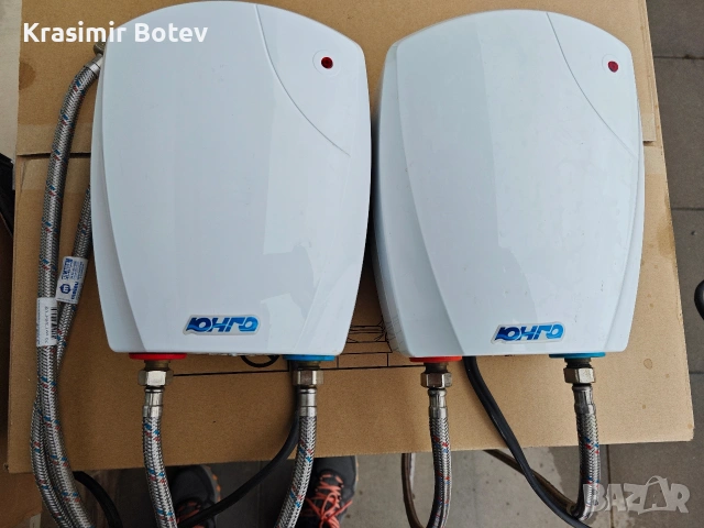 Водонагревател Юнга ЕМ 070Р 7kw проточен бойлер 