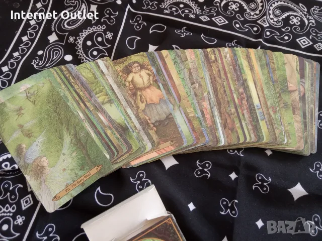 карти таро - Forest of enchantment , снимка 8 - Таро карти - 55363235