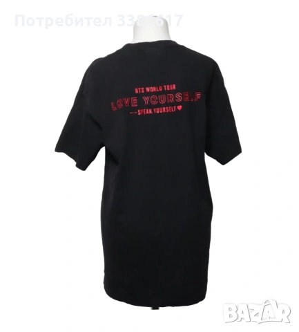 Оригинална тениска на BTS Love Yourself Speak Yourself Tour , снимка 2 - Колекции - 54941837