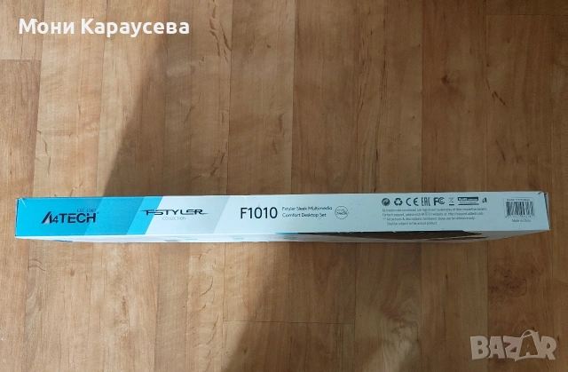 Комплект клавиатура и мишка A4TECH Fstyler F1010 с USB кабел, снимка 16 - Клавиатури и мишки - 54398647