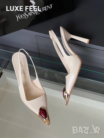 YVES SAINT LAURENT 💎Дамски Сандали 36-41, снимка 3 - Сандали - 54220130