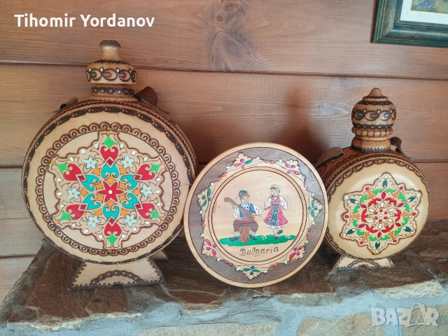 Бъклици ( пирографирани)., снимка 8 - Антикварни и старинни предмети - 55188876