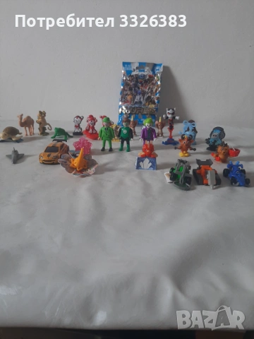 kinder играчки от шоколадови яйца 