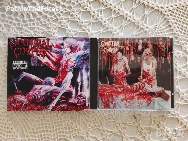 Cannibal Corpse-Butchered at Birth и Tomb of Mutilated