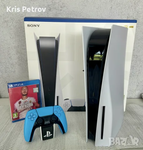 Конзола PlayStation 5 Disc Edition + FIFA 20