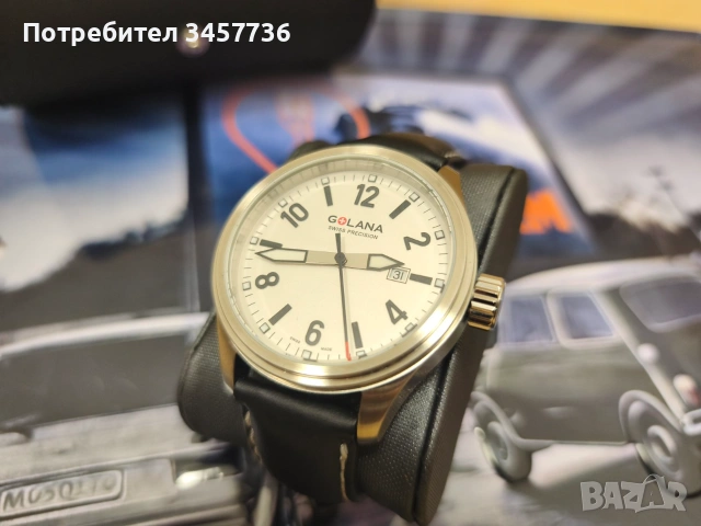 Нов швейцарски часовник Golana , снимка 4 - Мъжки - 55120234