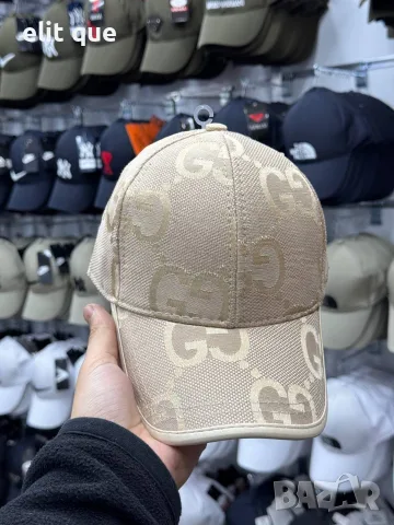шапка с козирка Hermes polo Hugo boss Gucci , снимка 9 - Шапки - 55415141