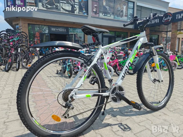 PA Алуминиев велосипед 27.5" PRO бял/зелен, снимка 11 - Велосипеди - 55553634
