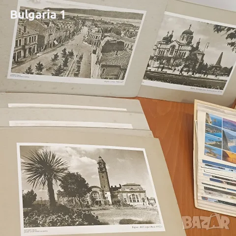 лот от Пощенски картички, бирени поставки и фотографии на старата Варна , снимка 7 - Колекции - 55393755