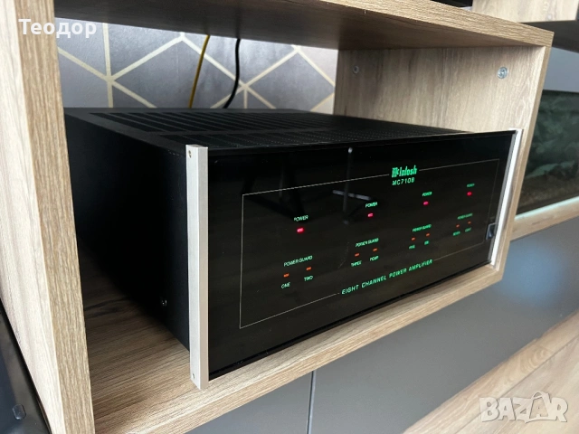 McIntosh MC7108 – Легендарно 8-канално крайно стъпало (High-End Класика), снимка 2 - Ресийвъри, усилватели, смесителни пултове - 54837806