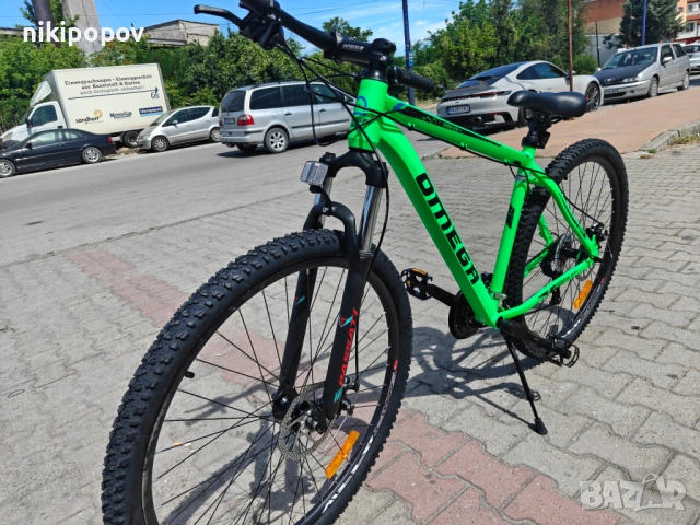 BG Алуминиев велосипед 29" ROWAN зелен, снимка 5 - Велосипеди - 54940137