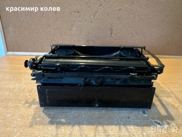 стара пишеща машина "Olympia Progress", снимка 8 - Антикварни и старинни предмети - 54134717