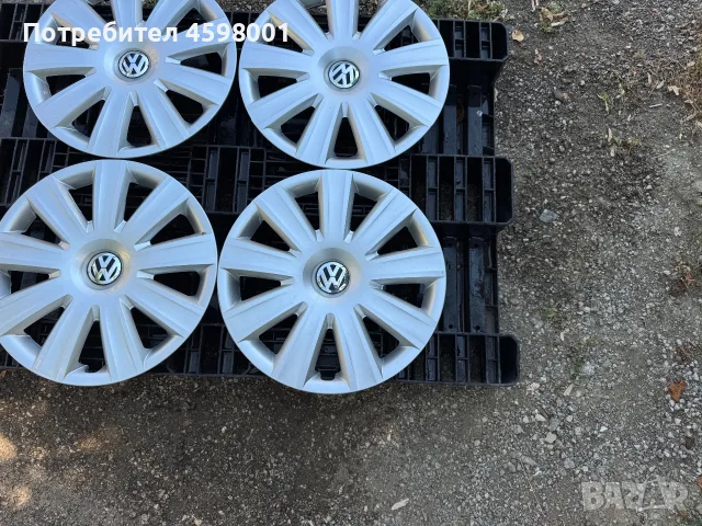 4бр.Оригинални тасове 16цола за Vw,Skoda,Seat,Audi, снимка 4 - Аксесоари и консумативи - 55595861