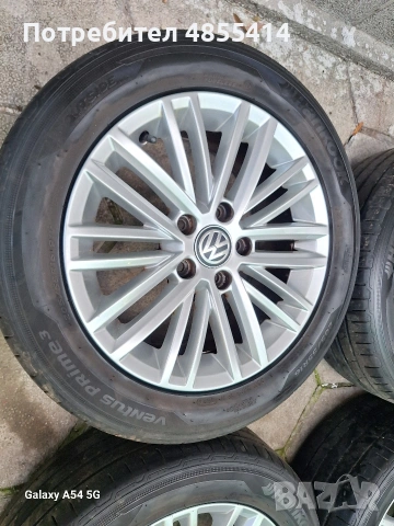 16цола Vw 5x112, снимка 2 - Гуми и джанти - 54891258