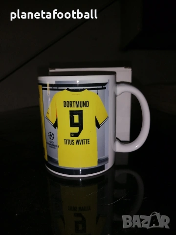Уникална Фен Чаша На Борусия Дортмунд с Ваше Име И Номер! Borussia Dortmund сезон 26/27, снимка 4 - Фен артикули - 55081134