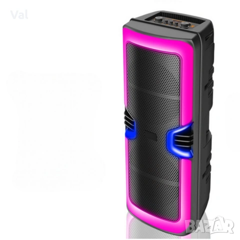 Bluetooth караоке тонколона GY-8847 с Led осветление, снимка 7 - Тонколони - 54826074
