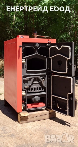 Чугунен котел на твърдо гориво Виадрус/Viadrus U22 6 C 35 kW , снимка 3 - Отоплителни печки - 55241437