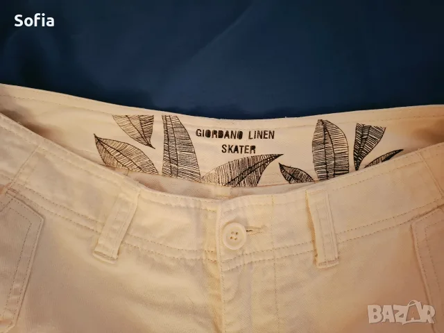 Мъжки Карго бермуди Urban Linen, снимка 3 - Къси панталони - 55363615