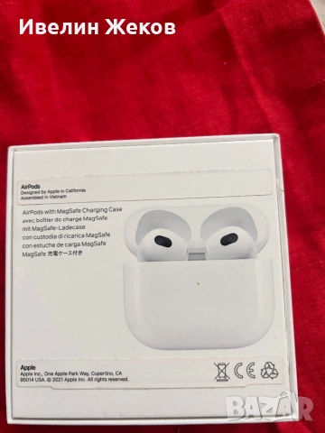 Apple Airpods 3 , снимка 2 - Bluetooth слушалки - 53960196