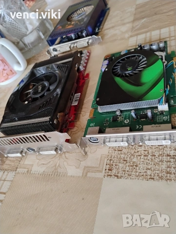  3 броя видео карти PCI-E PCI Express , снимка 5 - Видеокарти - 54914836