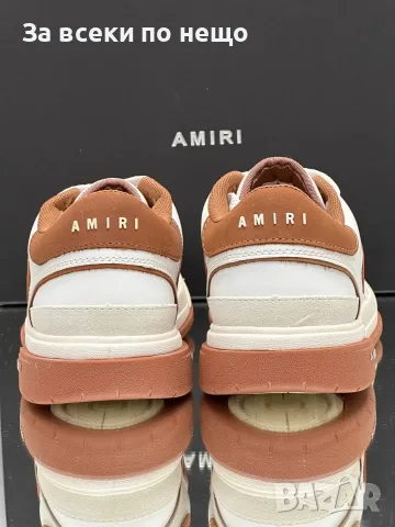 Amiri Classic Low "White/Brown" Мъжки Маратонки👟Дамски Маратонки Код ch41, снимка 2 - Маратонки - 55414635