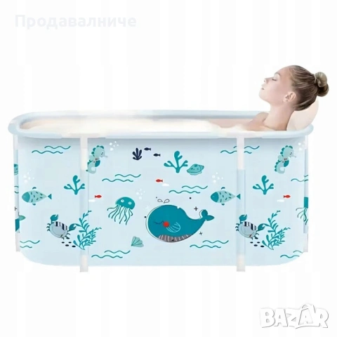 Сгъваема преносима вана XXL, снимка 5 - Душ кабини и вани - 54264800