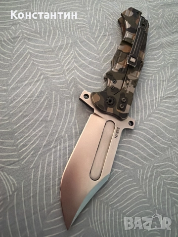 Сгъваем нож Andre De Villiers badlands camo 