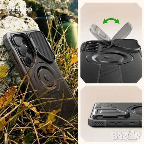 TECH-PROTECT KEVLAR MAGSAFE 2-SET GALAXY S26 ULTRA BLACK, снимка 6 - Калъфи, кейсове - 54887463