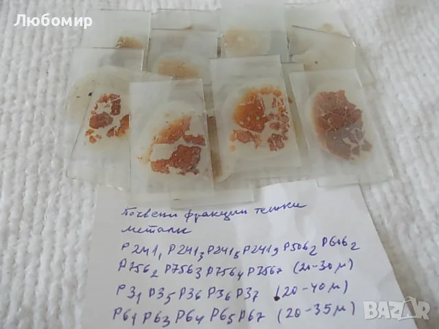 Микроскопски образци почви тежки метали