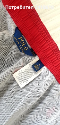 POLO Ralph Lauren Embroidered Logo Mens Swimwear Stretch Size L ОРИГИНАЛ! Мъжки Бански!, снимка 7 - Бански - 54388439