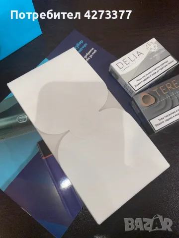 Продавам чисто нов Iqos iluma i + Delia classic silver и Terea silver., снимка 3 - Електронни цигари - 55492571