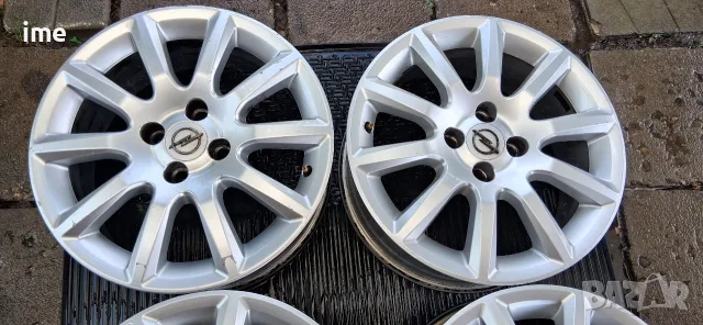 4бр. ляти джанти 6.5J16 ET37. 4x100мм. Свалени са от Opel Corsa. Стават и на Meriva, Combo, Astra.., снимка 10 - Гуми и джанти - 55316954