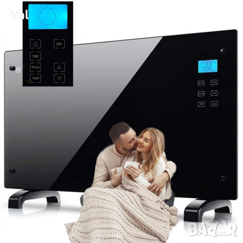 Електрически конвектор Heltes 2000W – Стилен и ефективен отоплителен уред с LCD дисплей , снимка 4 - Отоплителни печки - 55054433