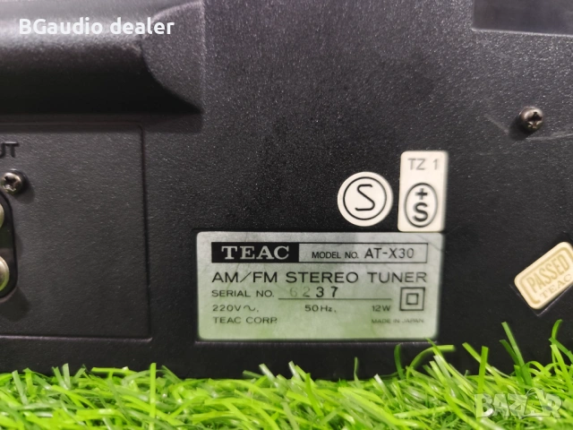 Teac AT X30 tuner FM, снимка 6 - Радиокасетофони, транзистори - 54495516