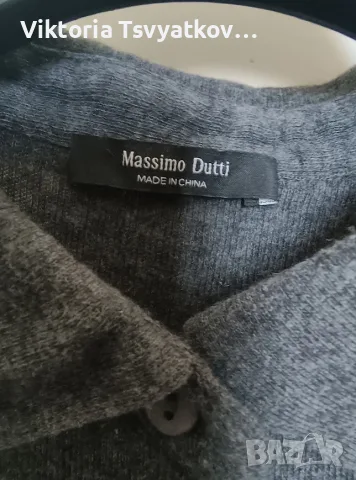 Massimo Dutti блузи с якичка и къс ръкав (от кашмир) - Размер XS, снимка 3 - Тениски - 55554853
