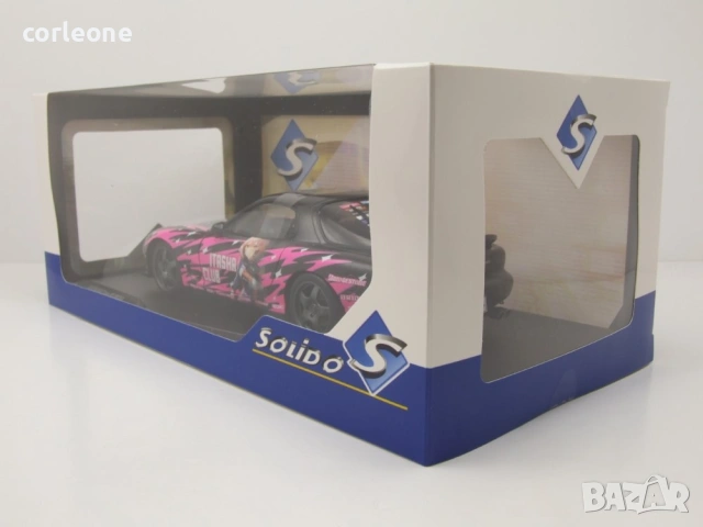 Mazda RX7 FD3RS Solido Works Itasha Club 1999 - мащаб 1:18 на Solido нов в кутия, снимка 11 - Колекции - 55265734