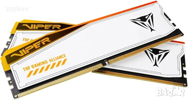 Patriot Memory Viper Elite 5 TUF Gaming RGB DDR5 RAM 32GB (2X16GB) 6600MT/s CL34 1.4v UDIMM, снимка 3 - RAM памет - 54644450