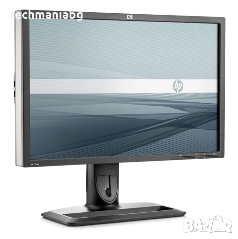 Професионални IPS монитори 23-24" – Dell и HP, Full HD и 1920x1200, без ШИМ, снимка 4 - Монитори - 54925164