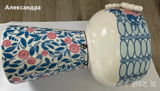 Декоративна ваза от колекция Бьорн Уинблад, снимка 6 - Вази - 52175003