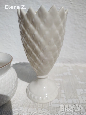 Красиви и различни съдове на Belleek Ирландия, снимка 5 - Декорация за дома - 54966412