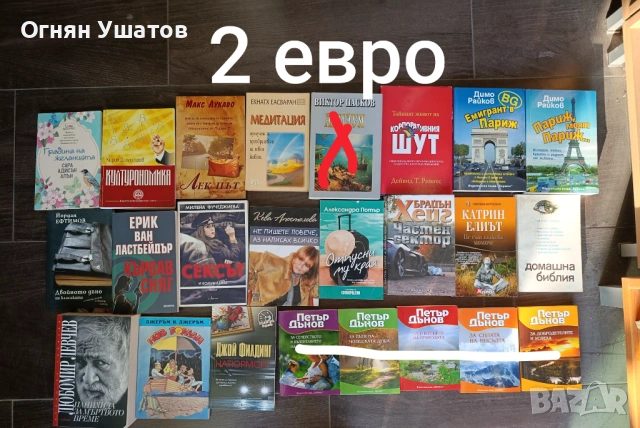 Книги по 2 евро , снимка 10 - Художествена литература - 54675416
