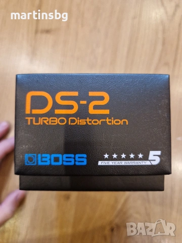 Boss DS-2 Distortion - ефект за китара, снимка 7 - Други - 54316684