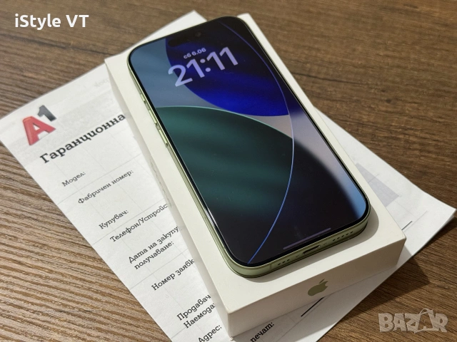 iPhone 17 3 зареждания А1 гаранция!!!, снимка 2 - Apple iPhone - 55183339
