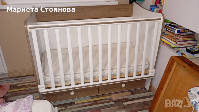 Бебешка кошара Лорели -Dream 126/74/93 см НОВА