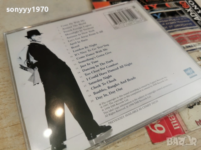 FRANK SINATRA CD 0804261627H2E6R, снимка 8 - CD дискове - 54136102