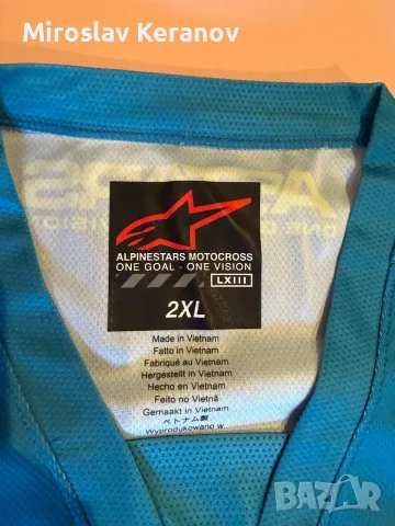 Alpinestars Racer джърси XXL, снимка 3 - Аксесоари и консумативи - 55534107