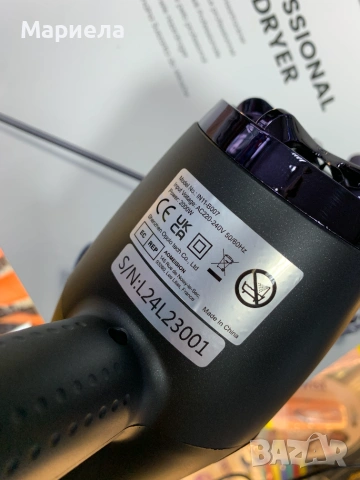 Професионален Йонен Сешоар 2000W ; Сешоар с дифузер, снимка 5 - Сешоари - 55099456