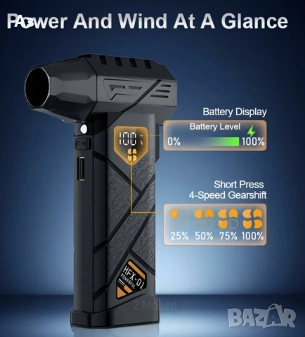 Въздушен вентилатор, снимка 4 - Вентилатори - 54042279