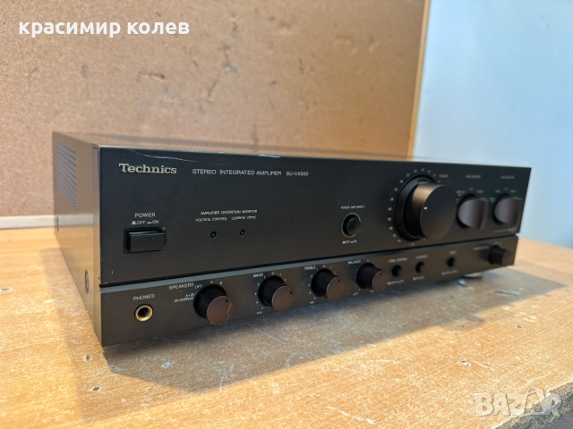 усилвател " TECHNICS SU-VX500", снимка 4 - Ресийвъри, усилватели, смесителни пултове - 54135198